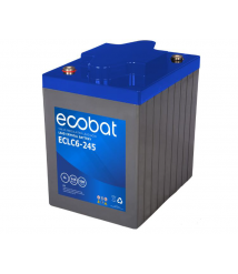 Baterie Ecobat ECLC6-245 (Echivalent Trojan TE35) – 6V 245Ah, pentru mașinuțe de curatat pardoseli și nacele