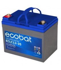 Baterie deep-cycle 12V 35Ah Ecobat ECLC12-35 AGM Lead Cristal