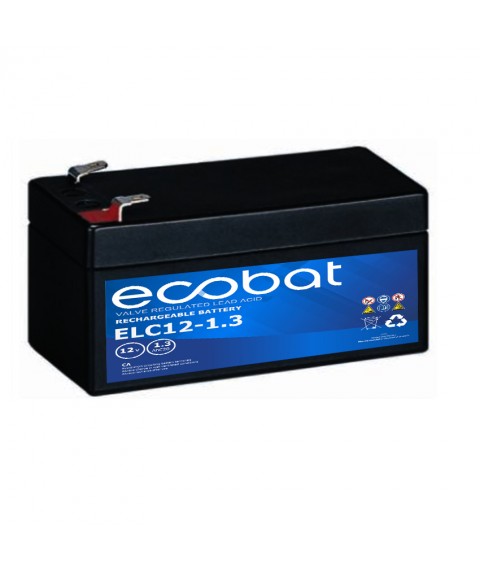 Baterie / acumulator 12V 1.3Ah Ecobat ELC12-1.3