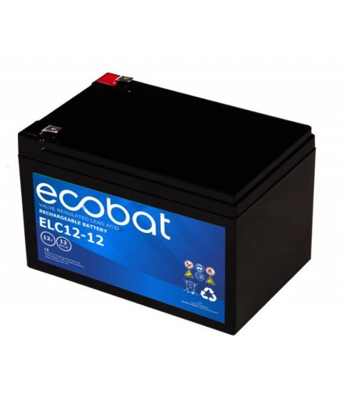 Baterie / acumulator 12V 12Ah Ecobat ELC12-12