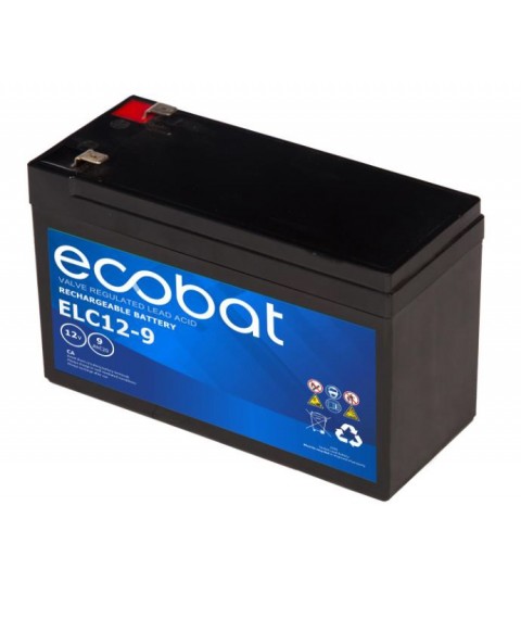 Baterie / acumulator 12V 9Ah Ecobat ELC12-9