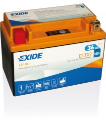 Baterie Moto Exide Litiu Ion, ELTX9, înlocuiește YTX9-BS, FTX9-BS, MBTX9U și PTX9-BS