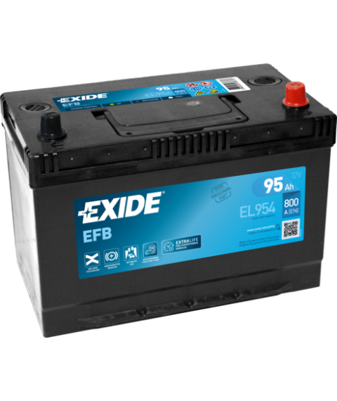 Baterie auto 12V 95Ah Exide EFB Start Stop EL954