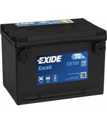 Baterie auto 12V 70Ah Exide Excell EB708 USA