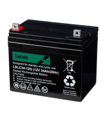 Baterie Carucior 12V 34Ah Lucas, Acumulator VRLA Deep Cycle
