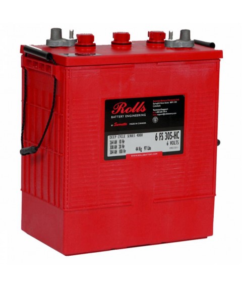 Baterie Tracțiune Rolls 6 FS 305 HC | 6V 320Ah