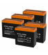 Set 5 x Baterii 6-DZF-23 GEL 12V 30Ah – Ideal pentru 60V
