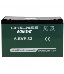 Baterie triciclu semitractiune deep-cycle Chilwee 6-EVF-32 – Energie de cursă lungă, fiabilitate testată!