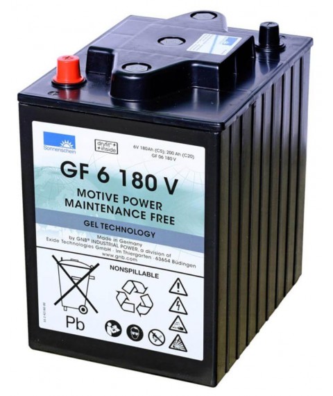 Baterie tracțiune gel 6V 200Ah Sonnenschein GF06180V