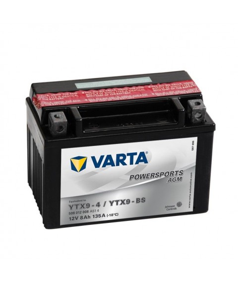 Baterie Moto Varta AGM 12V 8Ah TX9-4 / TX9-BS / YTX9-BS / YTX9-4